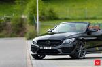 Mercedes-Benz C-Class Cabriolet on Vossen Wheels (VFS10) 2017 года